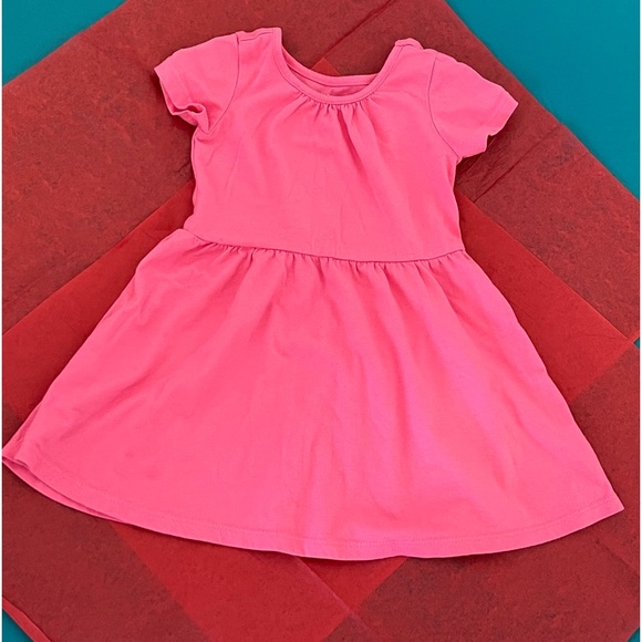 The Children’s Place pink shortsleeved toddler dress - Picture 1 of 5